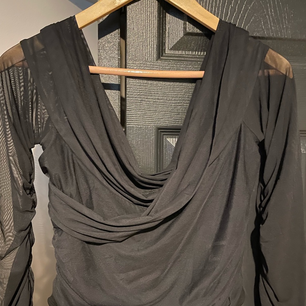 Shein black bodysuit